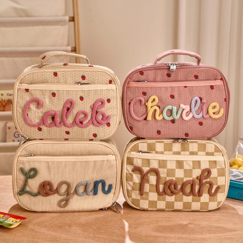 Personalized Kids Lunchbag Back to School Gift