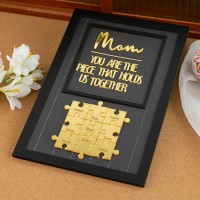 Mom You Are The Piece That Holds Us Together Wooden Puzzle Piece
