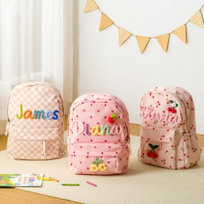 Personalized Kids Backpack With Name Back to School Gift